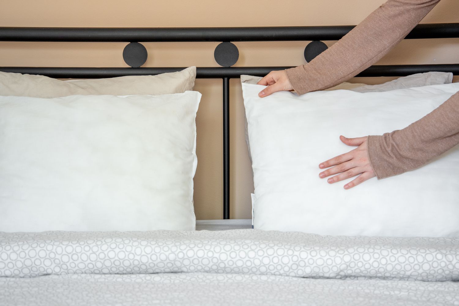 Cambio de ropa de cama y funda de almohada