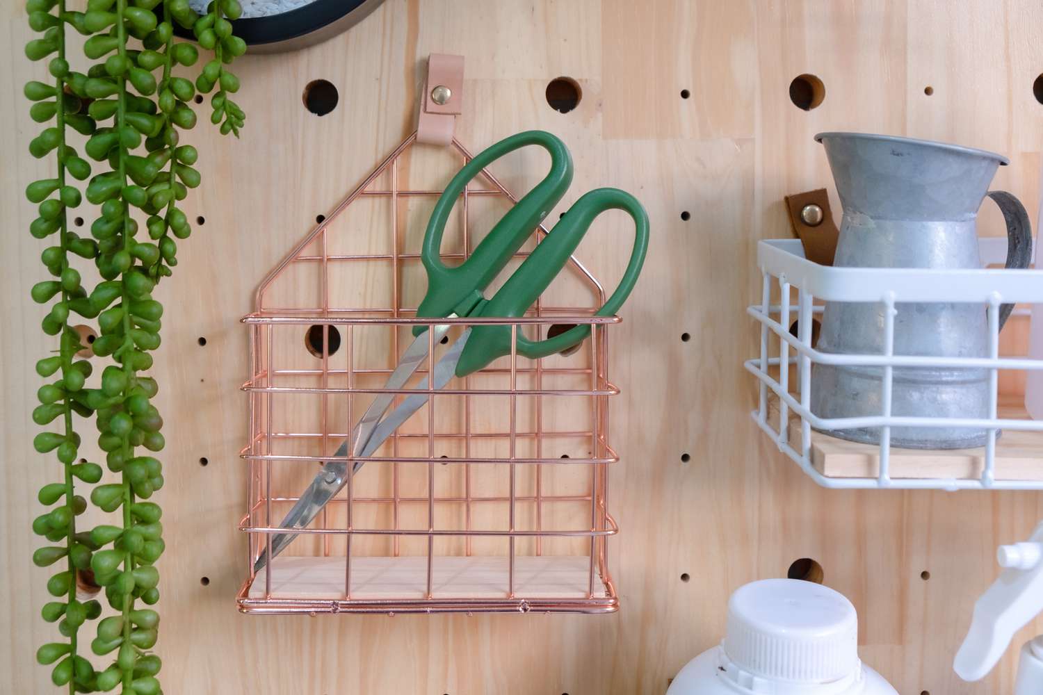 Wooden Peg Board