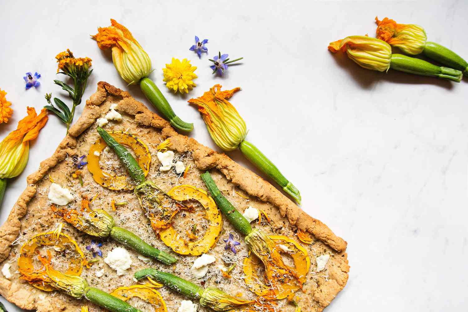 Using squash blossoms in baking