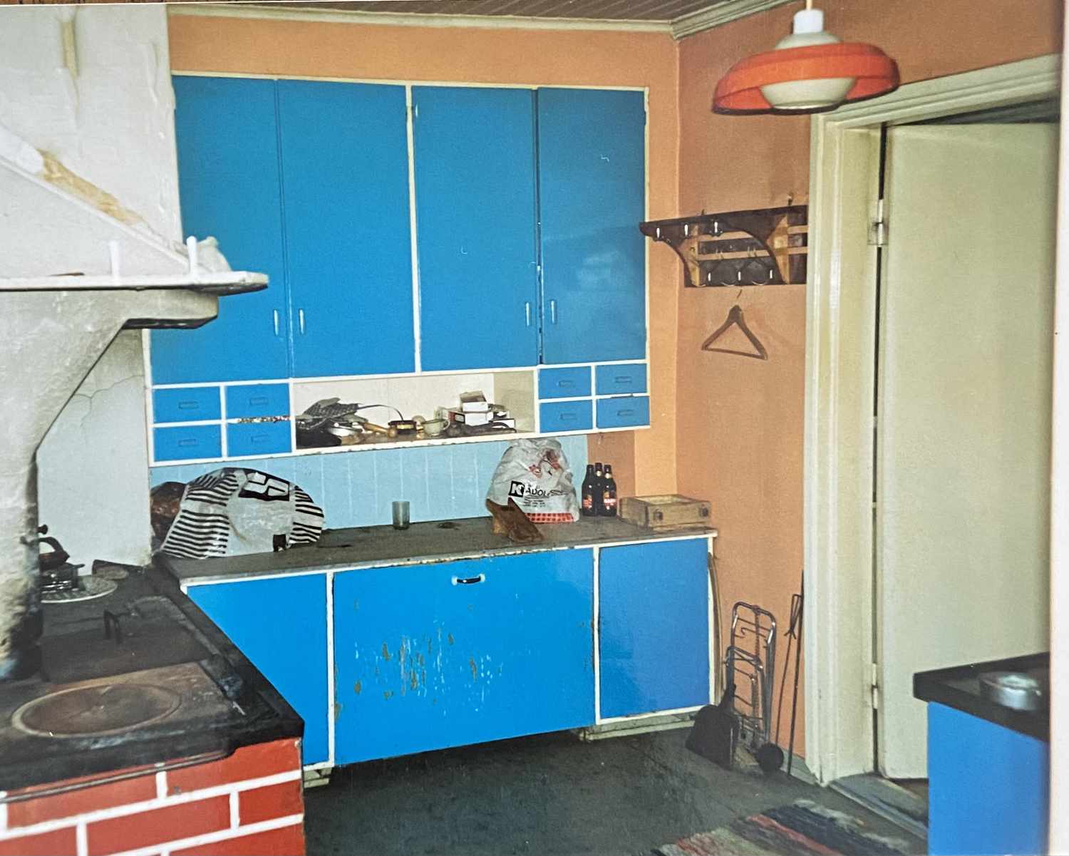Imagen antigua de la cocina