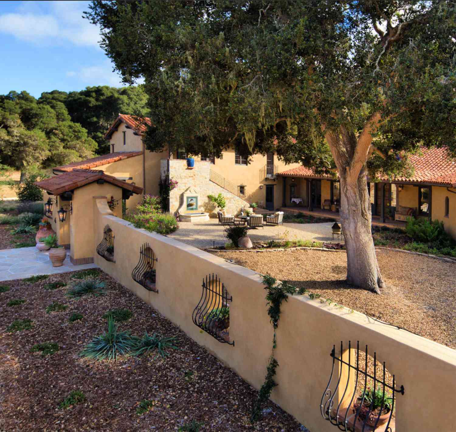 santa barbara mediterranean estate