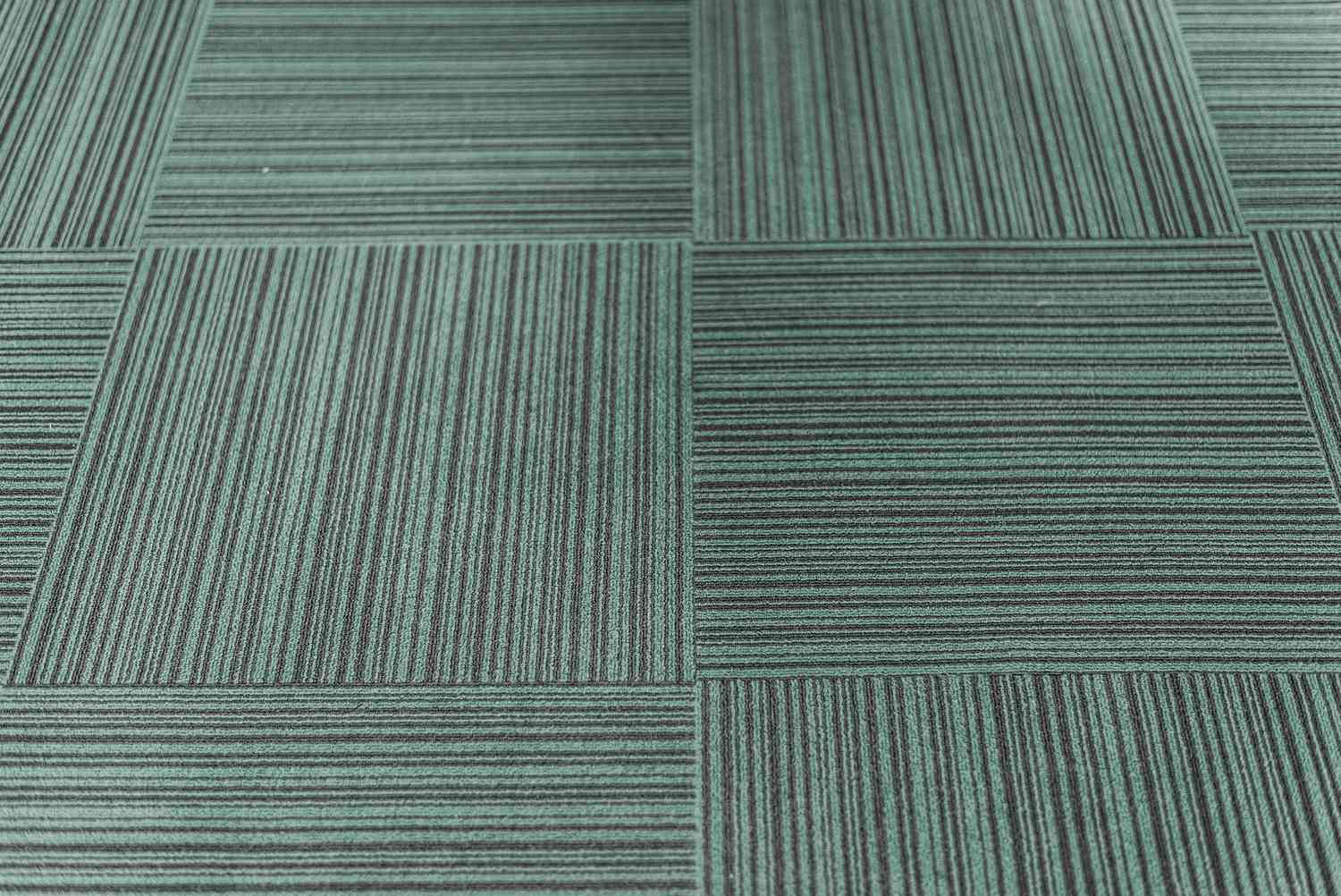 Closeup of carpet tiles