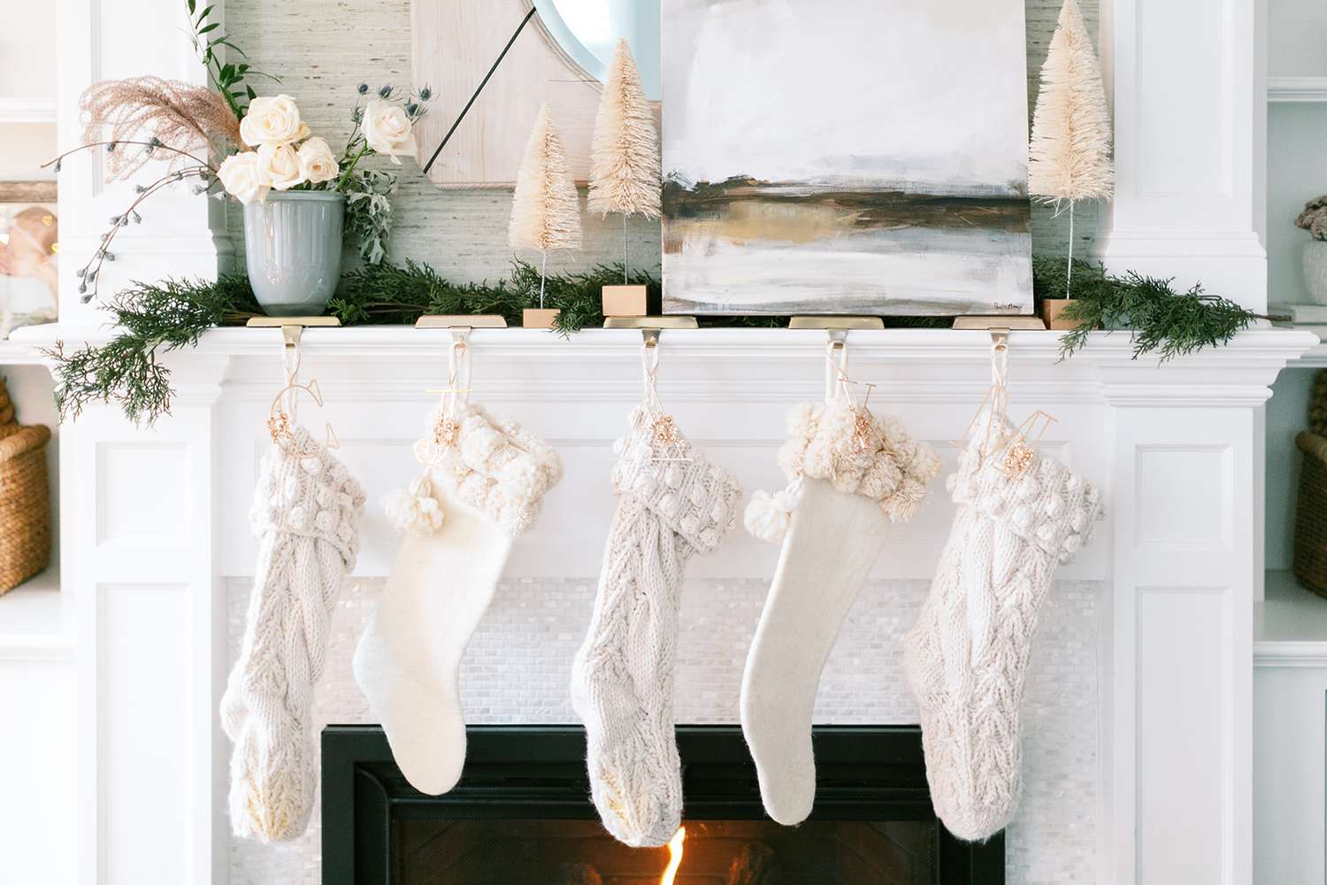 white christmas decor ideas