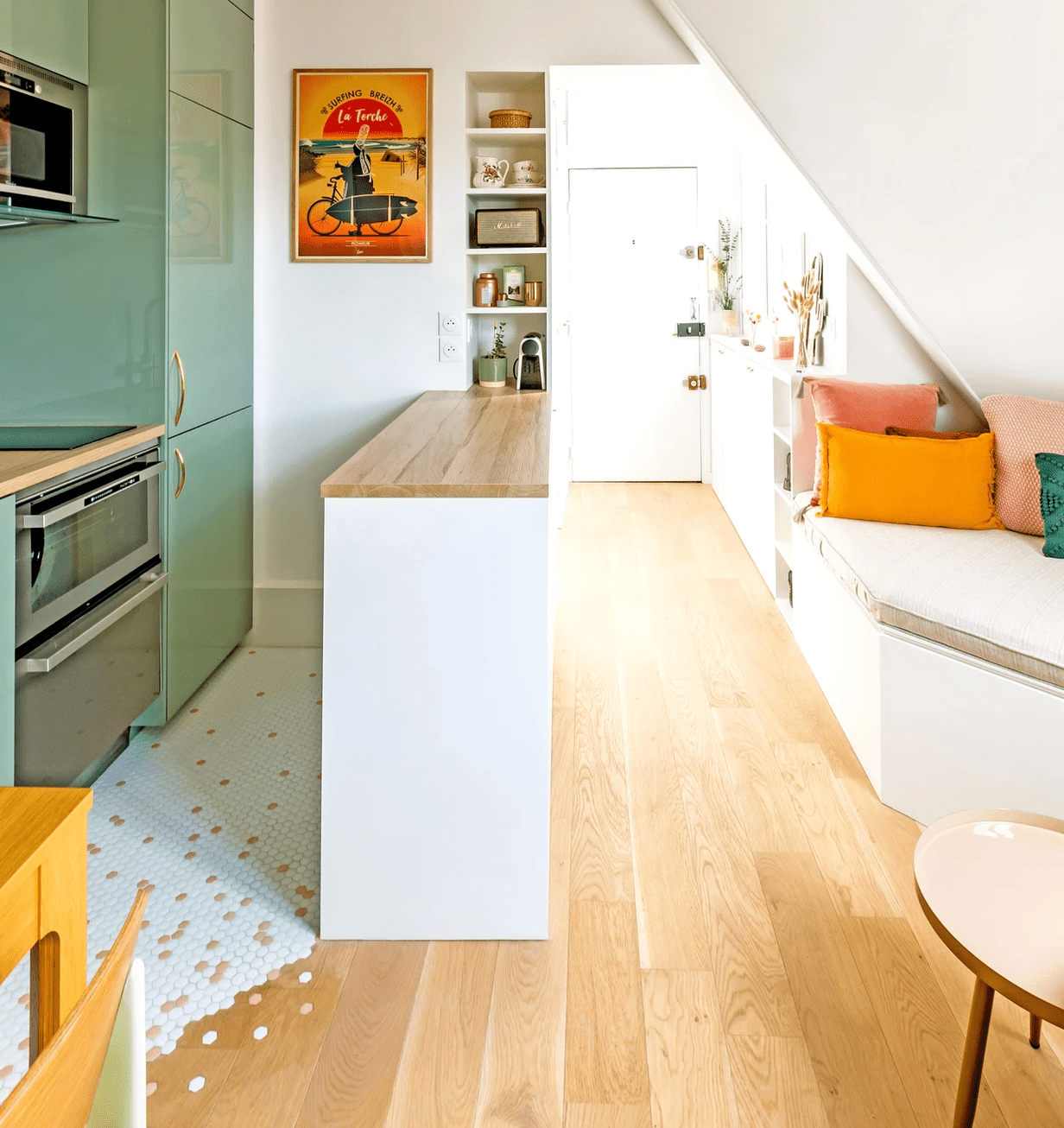 ideias de azulejos para piso de cozinha