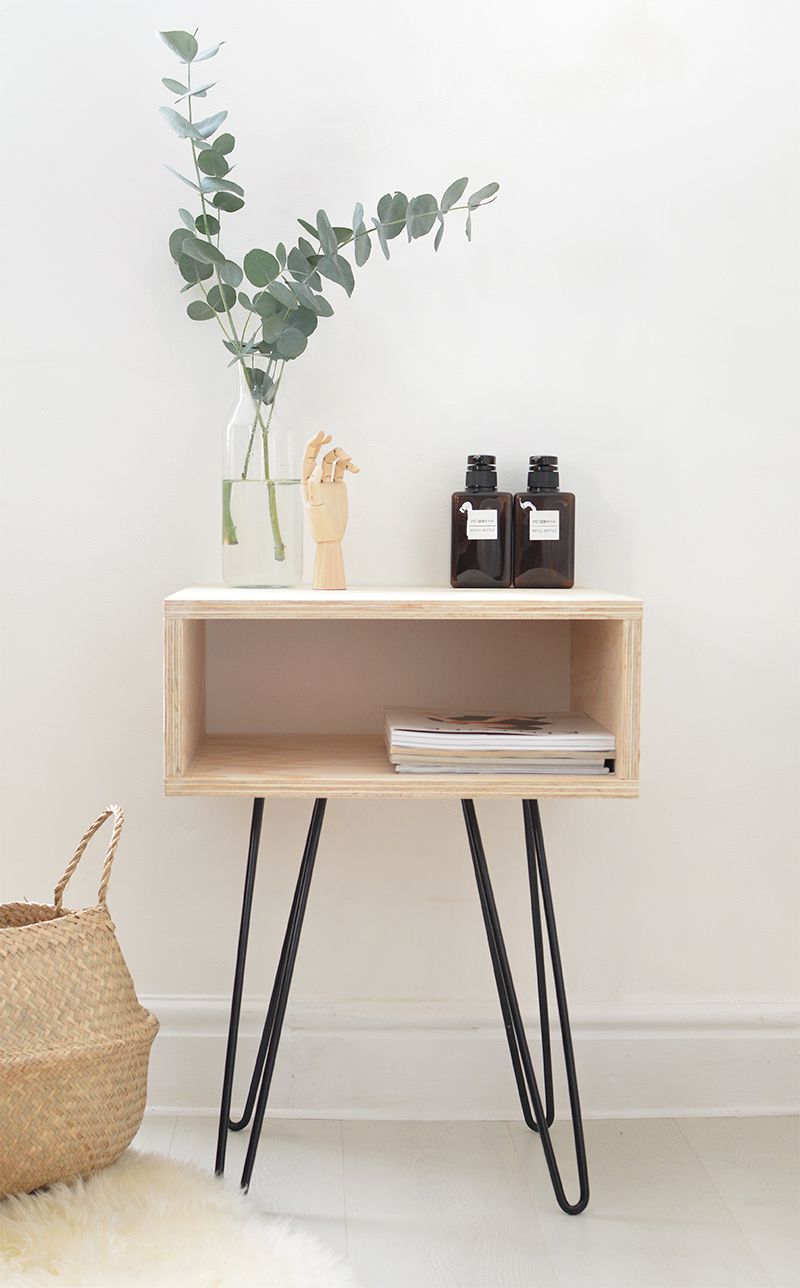 mid century modern side table