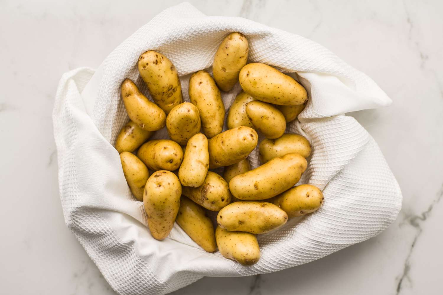 Kartoffeln in losem Gewebe aufbewahren