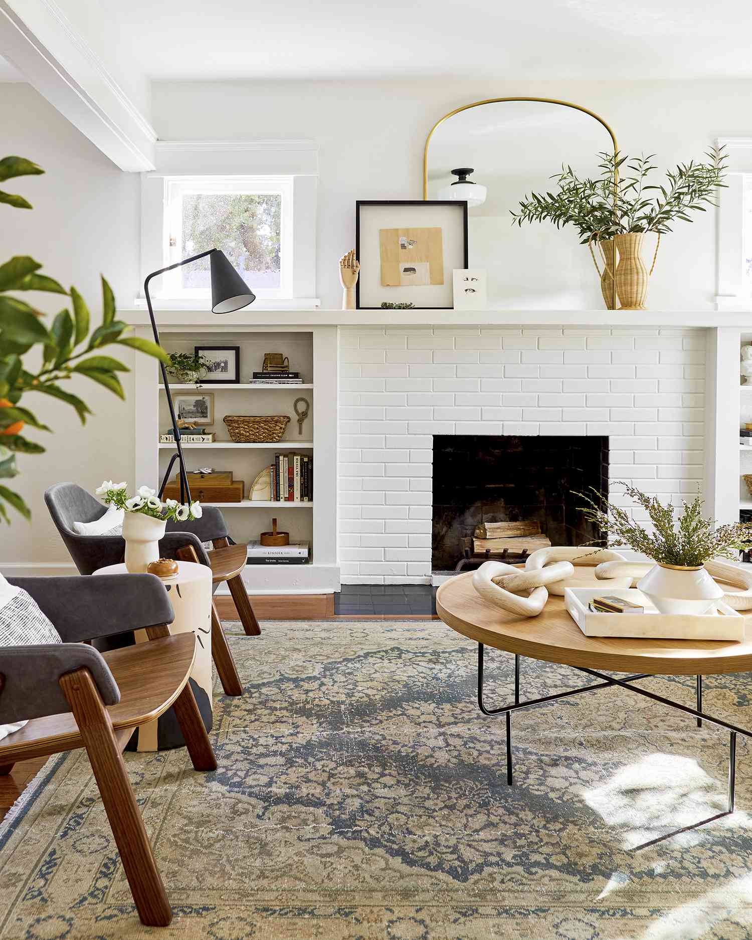 brick fireplace ideas