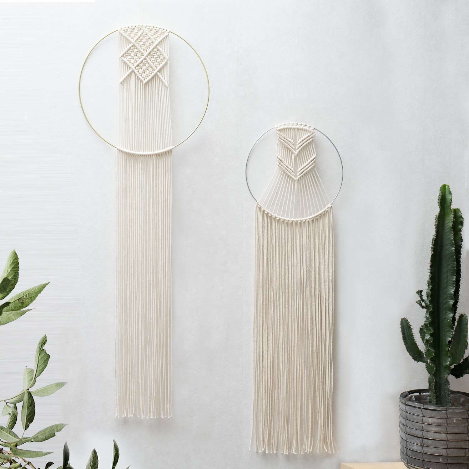 macrame wall hanging decor