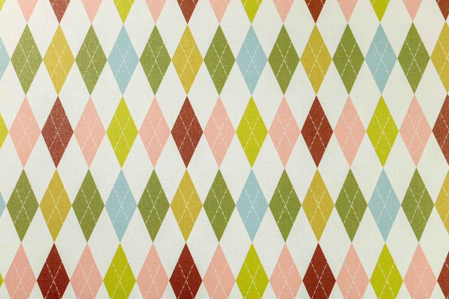 Harlequin print fabric