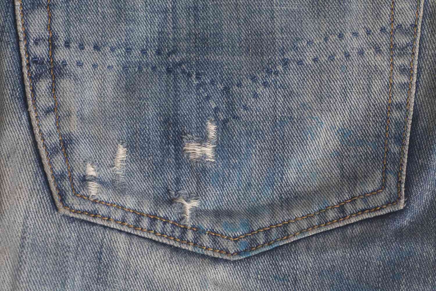 Jeans Tasche Denim Textur Hintergrund