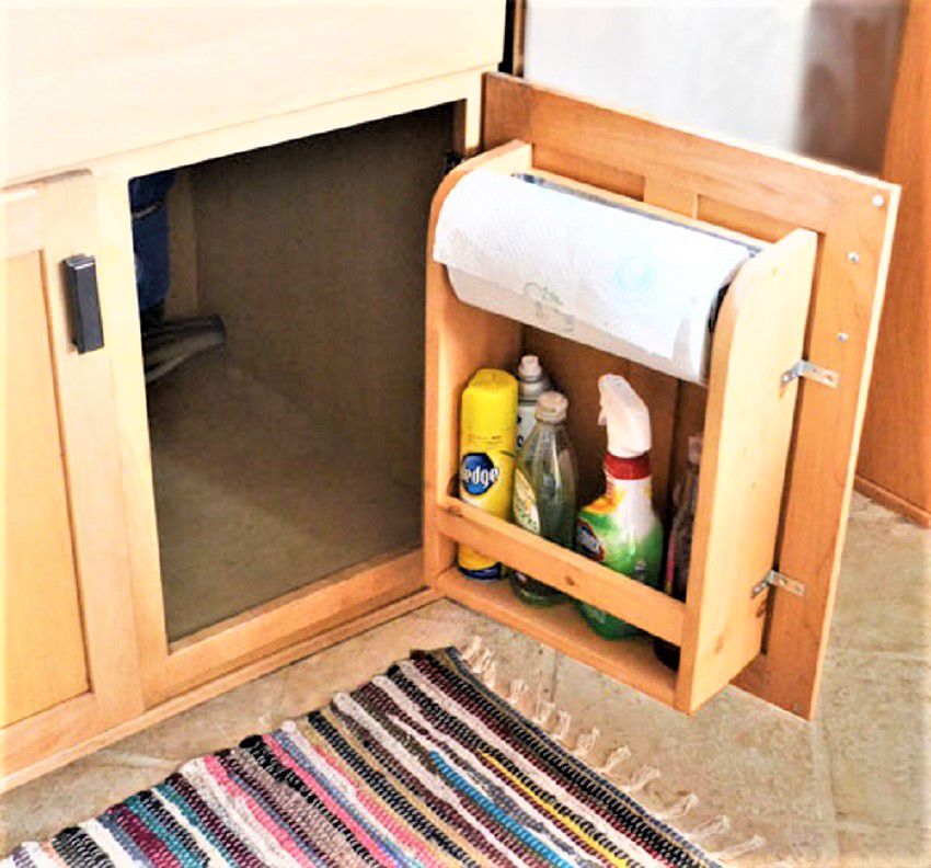 Kitchen Cabinet Door Organizer