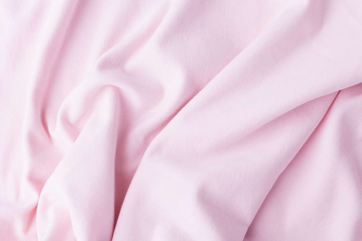 Pink Jersey bed sheet fabric