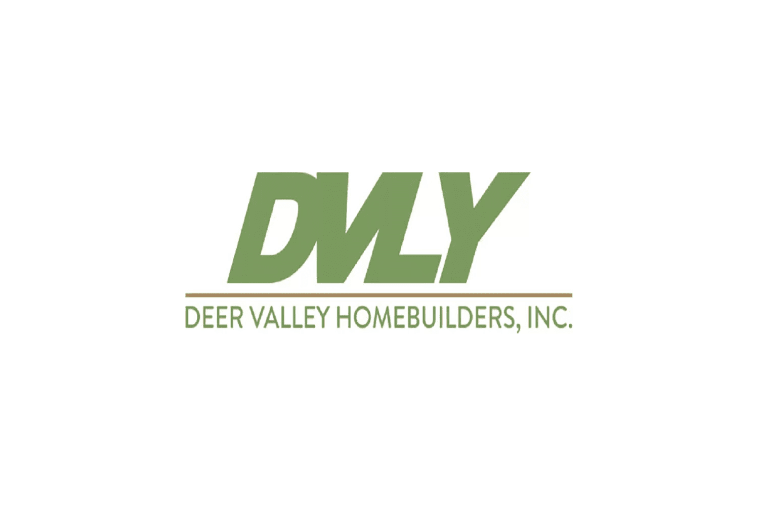 Deer Valley Logo mit grüner Schrift