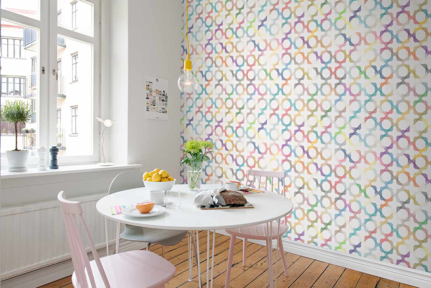 Patchwork Play wallpaper from Rebel Walls.