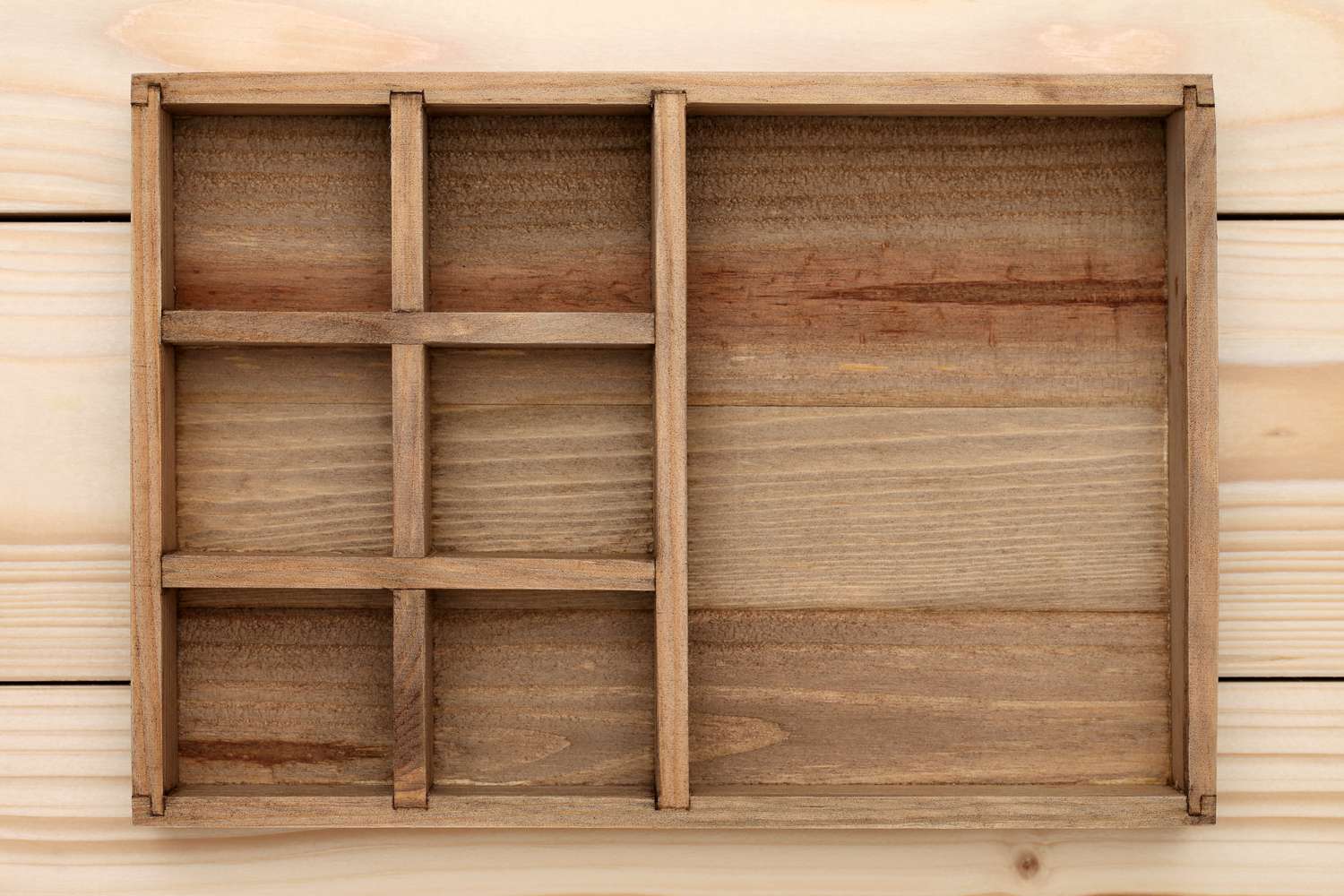 Cómo hacer separadores de cajones de madera