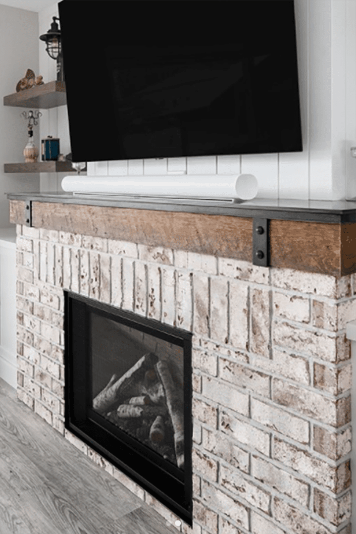 brick fireplace ideas