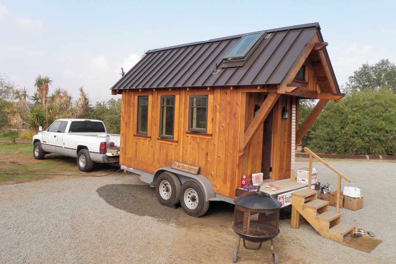 Lemon Cove Village Tiny Homes na zona rural da Califórnia