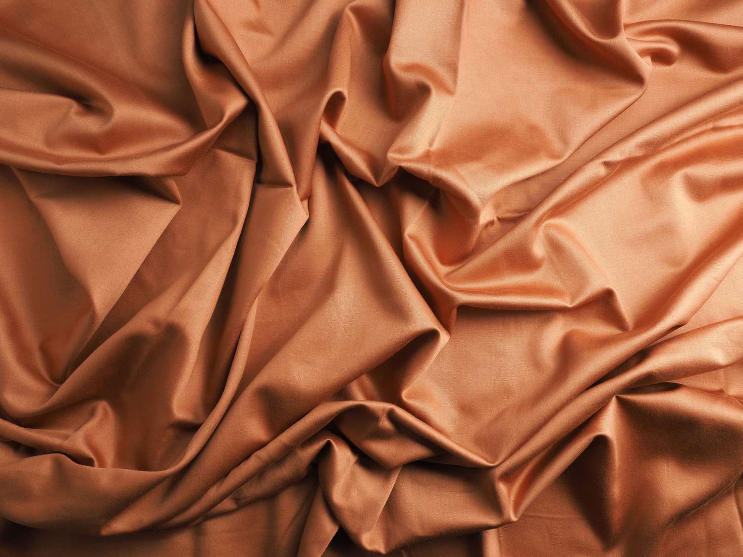 Foto aérea de tecido de cetim com um leve brilho