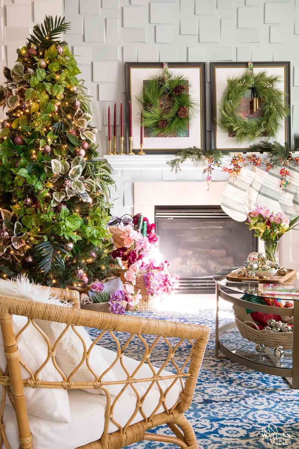 christmas living room decor ideas