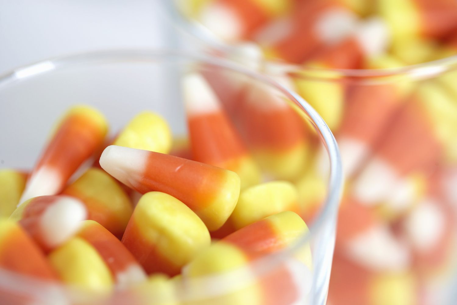 Candy in jars, close-up