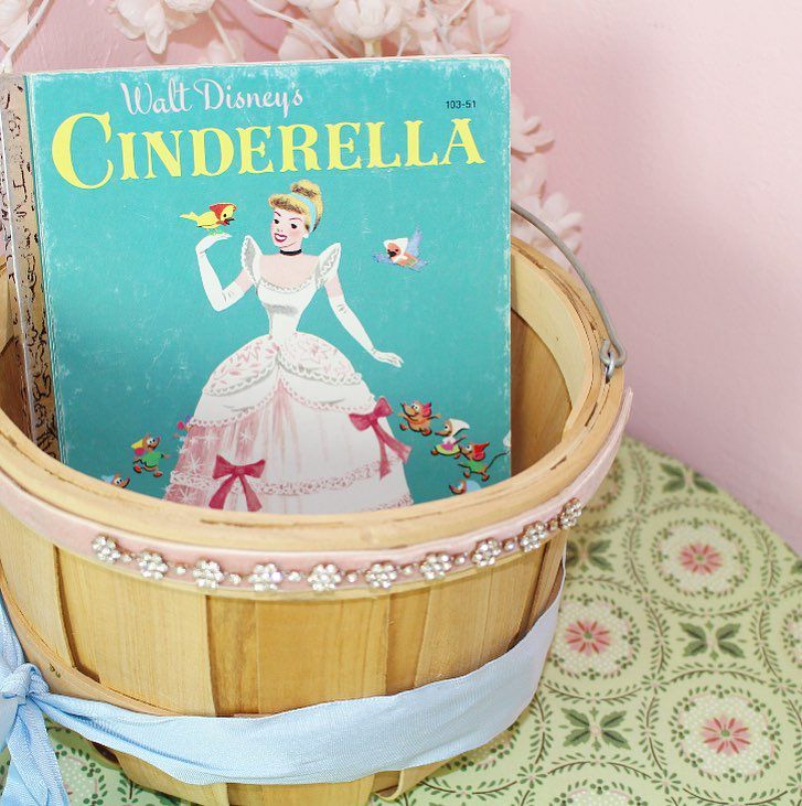 Vintage Disney Cinderella book