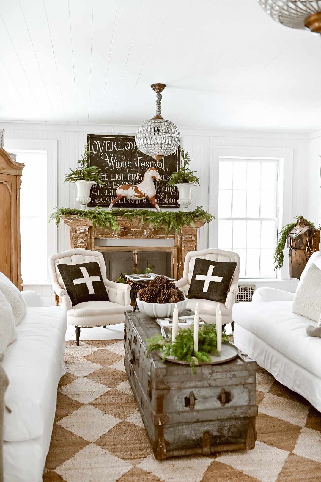 christmas living room decor ideas