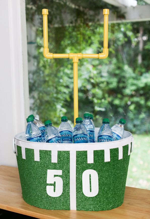 DIY Game Day Beverage Station