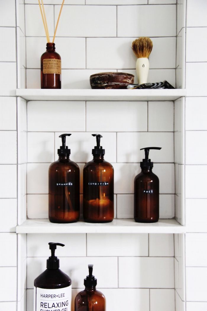 diy shampoo bottles