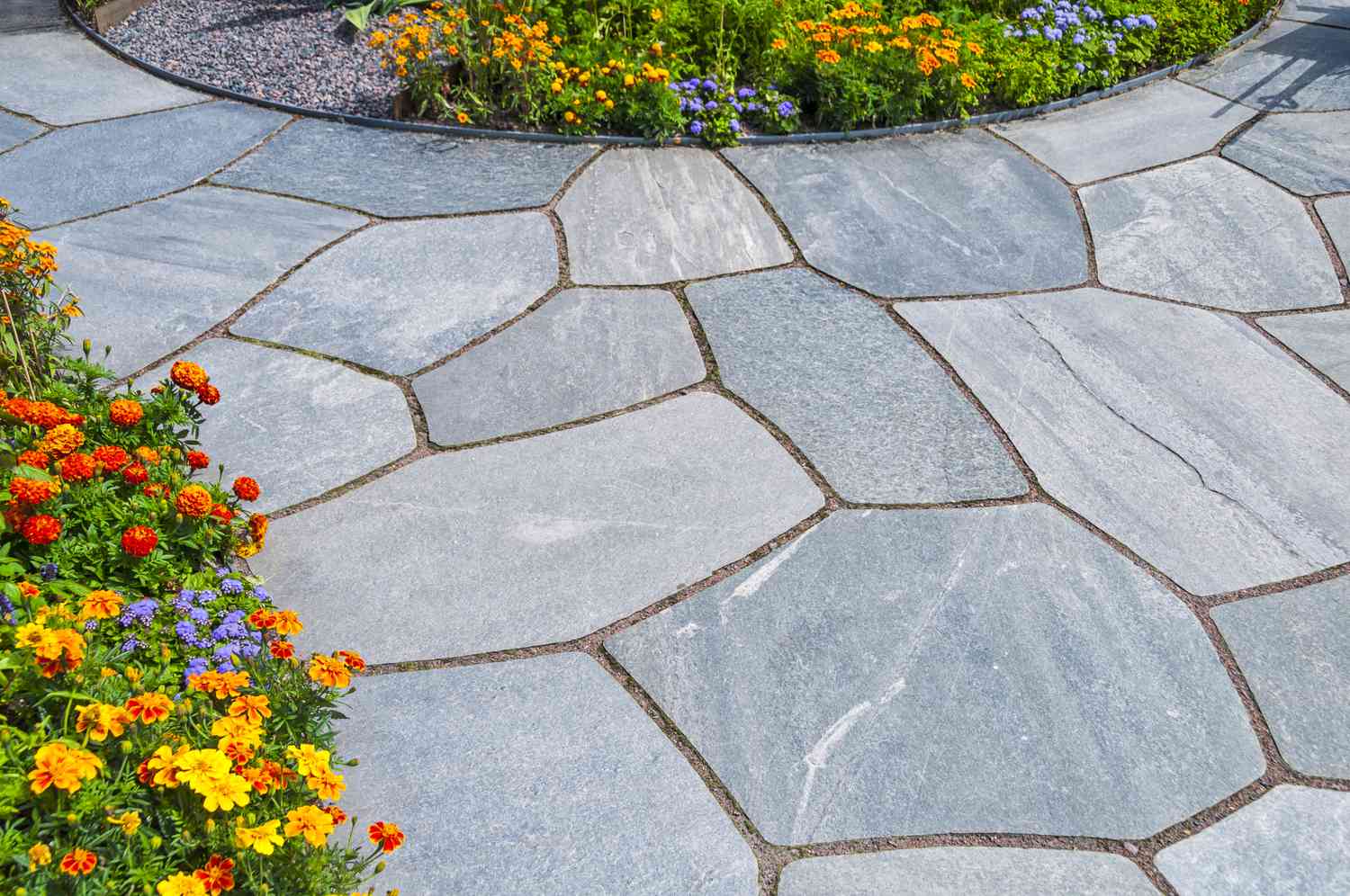 Slate patio stones