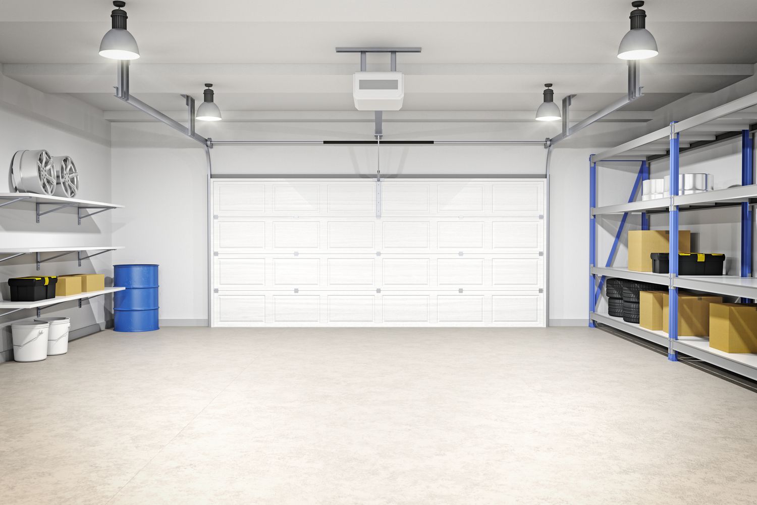 12 ideas de iluminación para garajes