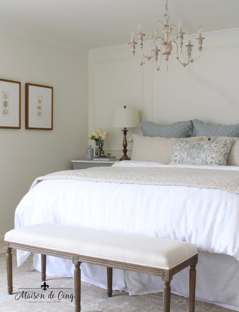 white french bedroom