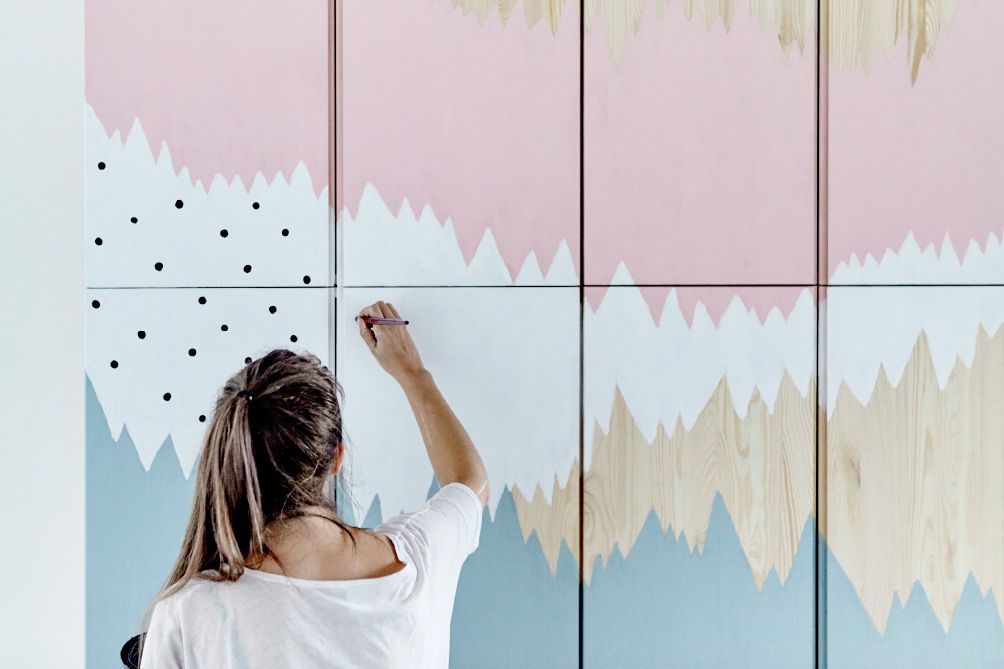 Ikea Ideas Mural Ivar