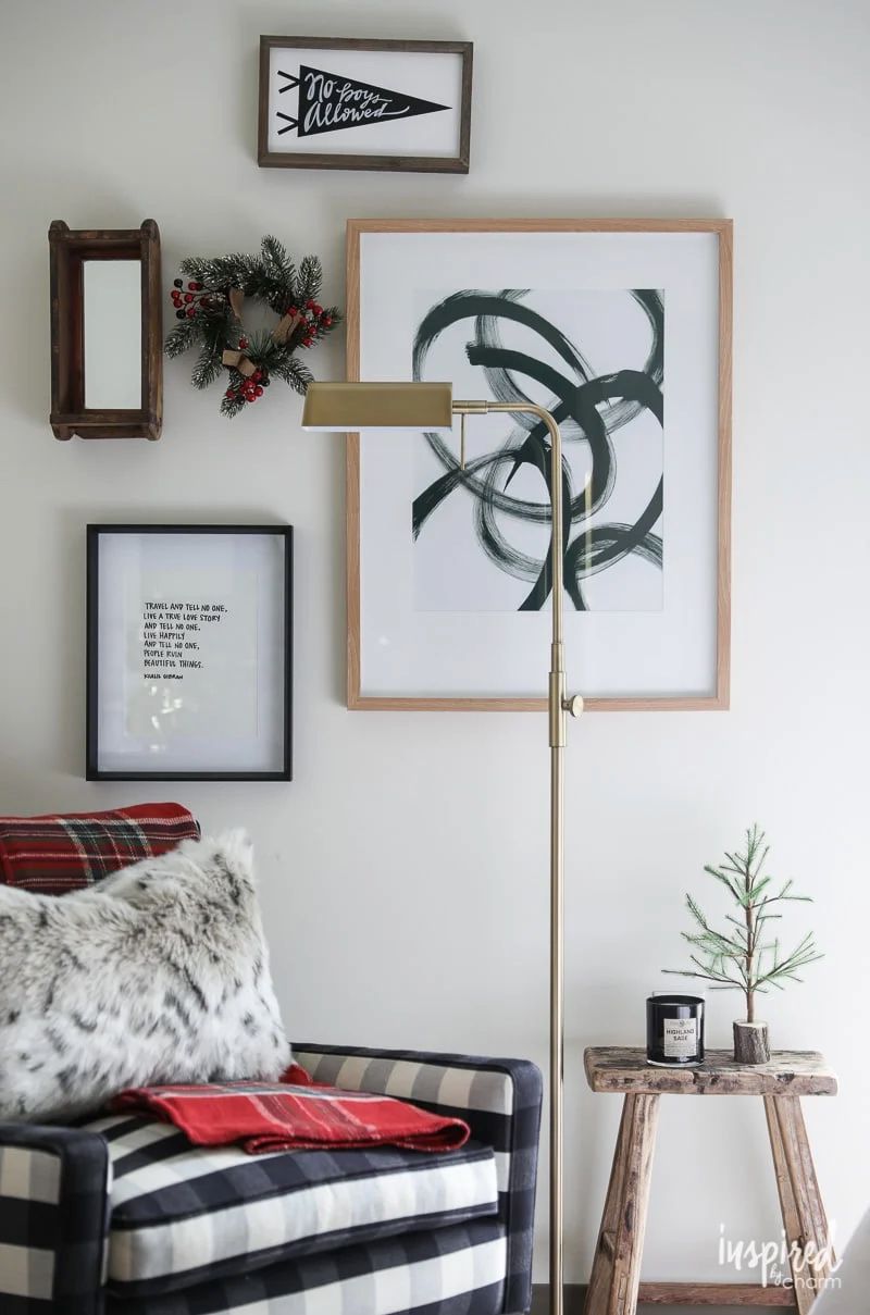 small space christmas decor