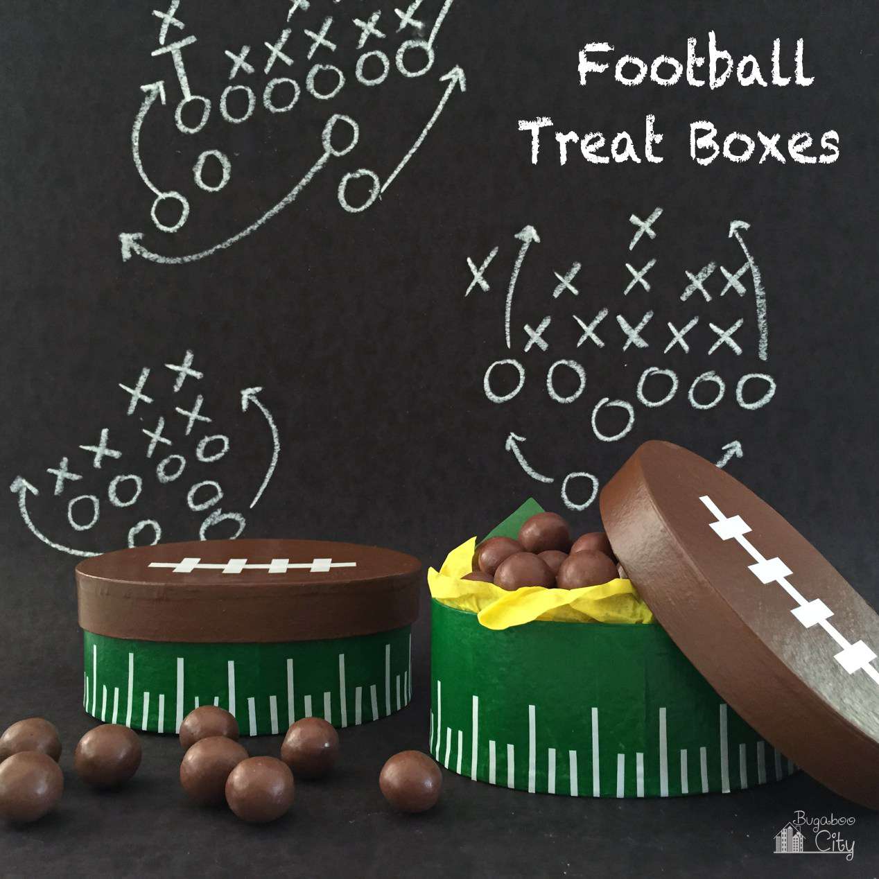 DIY Football Treat Box