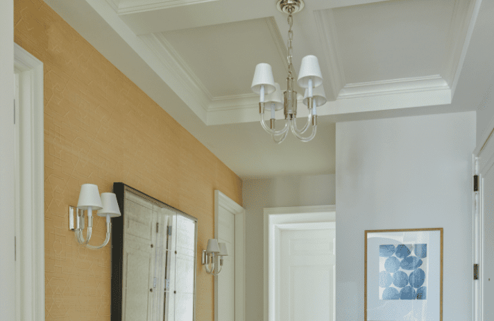 sconces in hallway