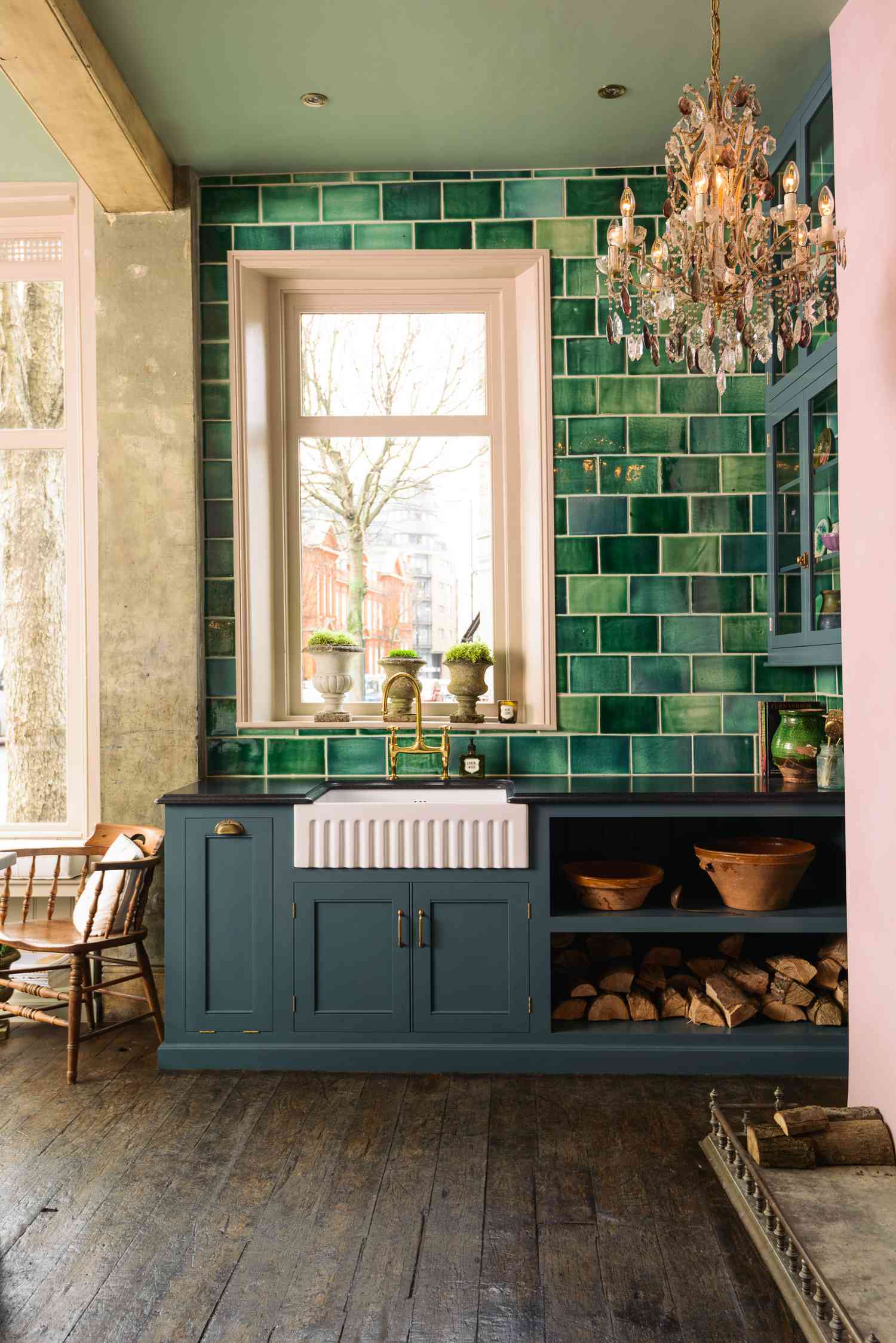 colorful kitchens