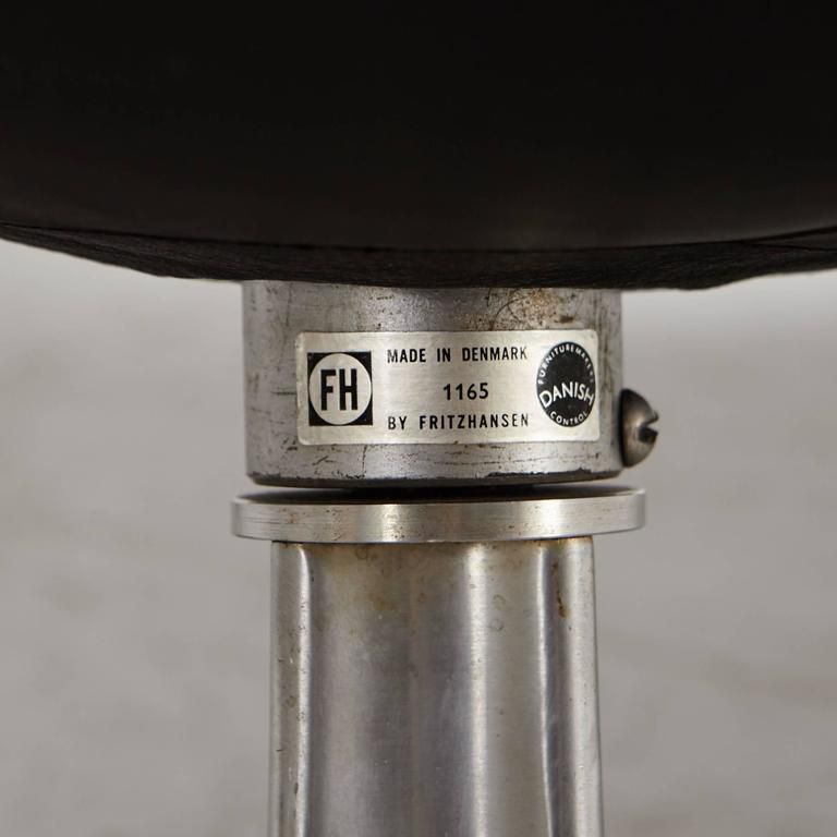 Etiqueta de la silla Egg de Arne Jacobsen