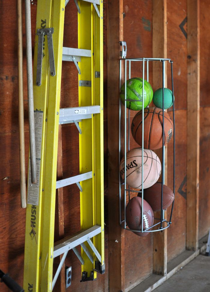 diy sports storage