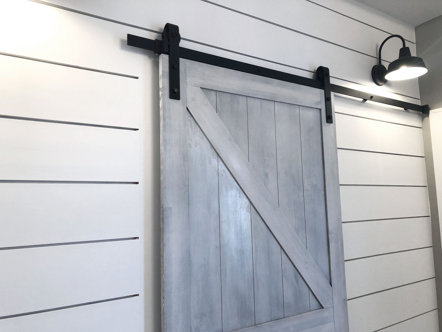 Interior Shiplap Sliding Barn Door