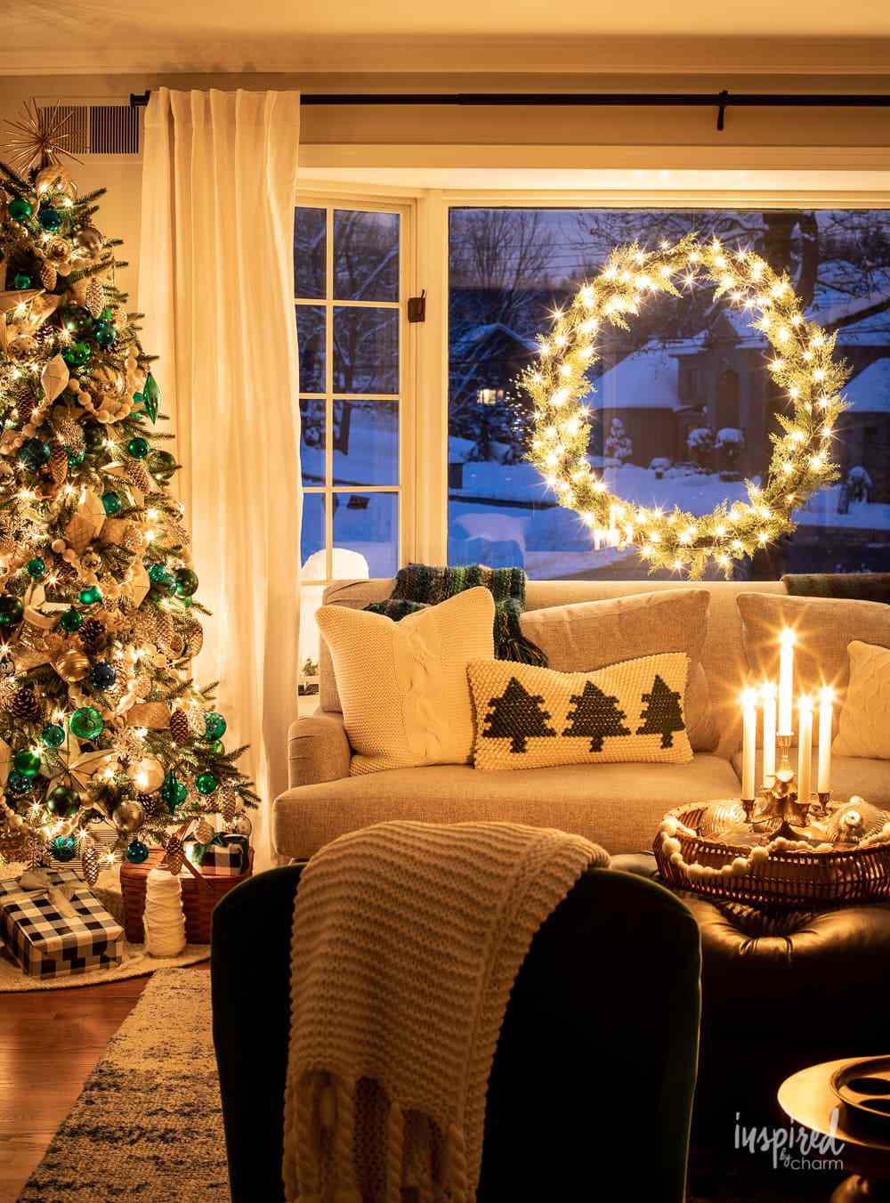 christmas living room decor ideas