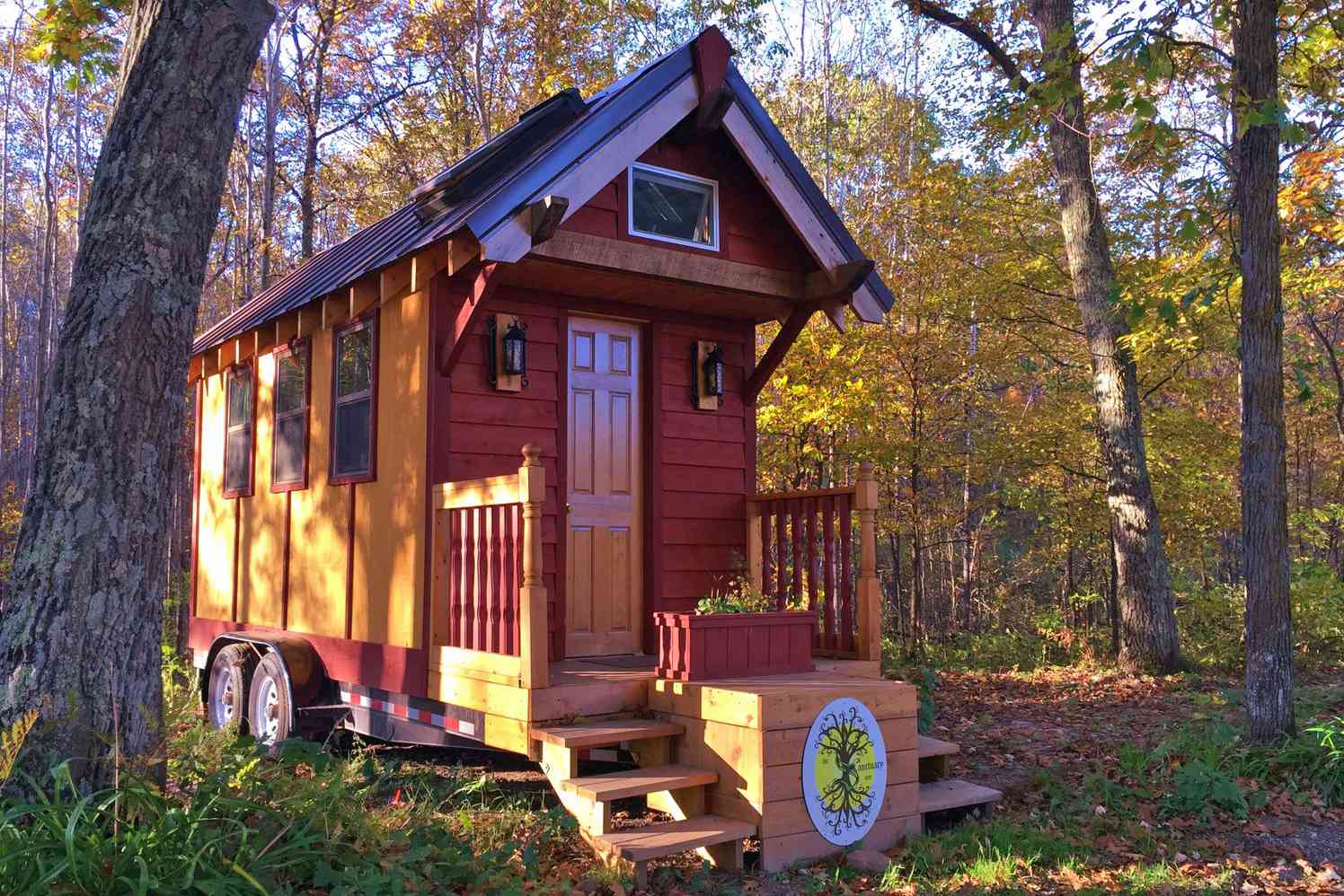 A Comunidade de Casas Minúsculas do Santuário em Minnesota 