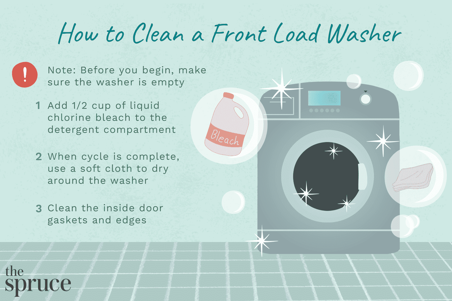 Como limpar uma lavadora de carga frontal para evitar odores