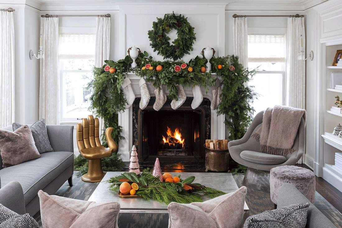 christmas living room decor ideas