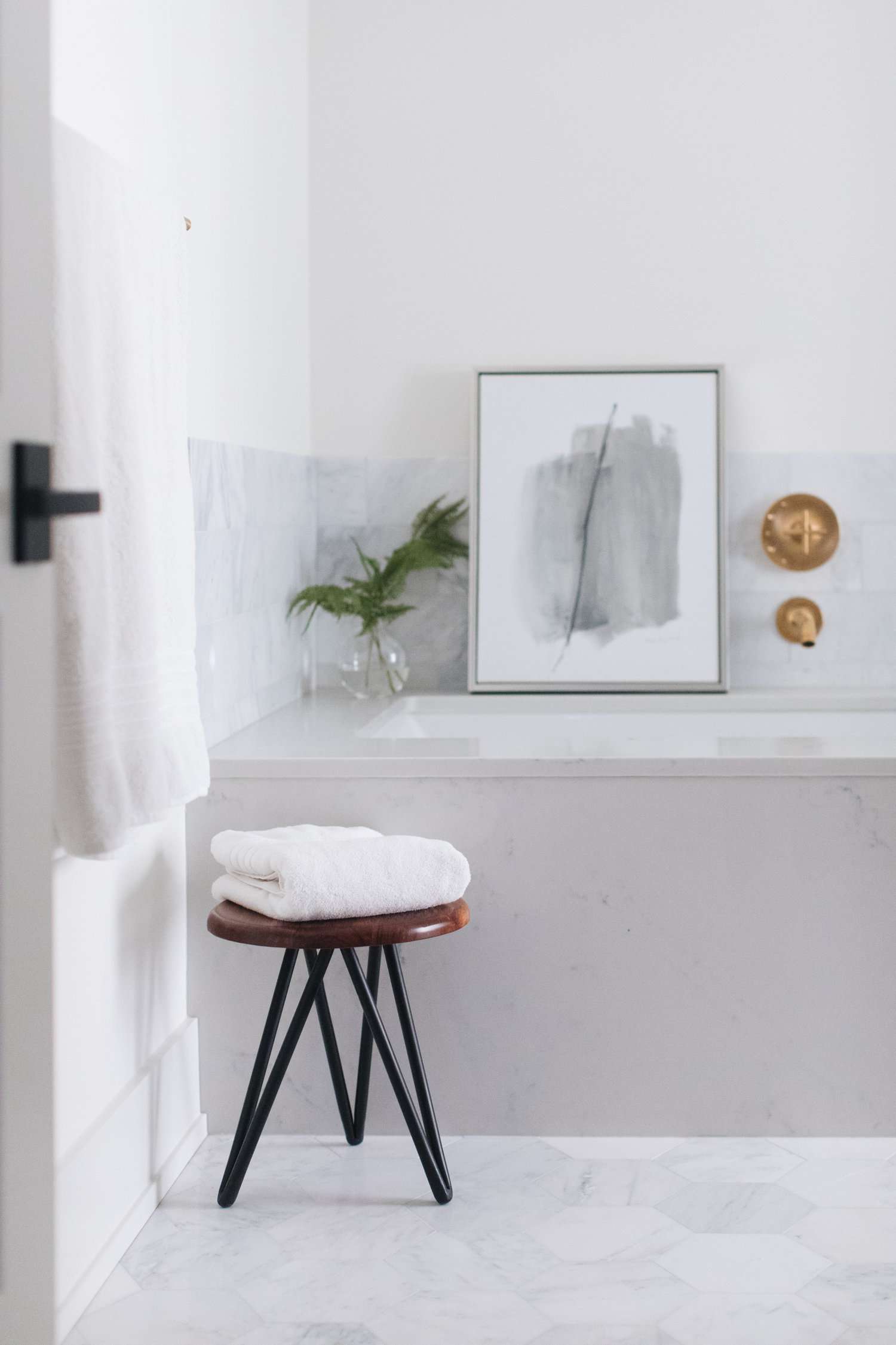 marble bathroom