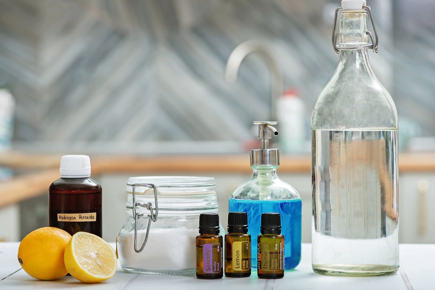 ingredients for homemade cleaners