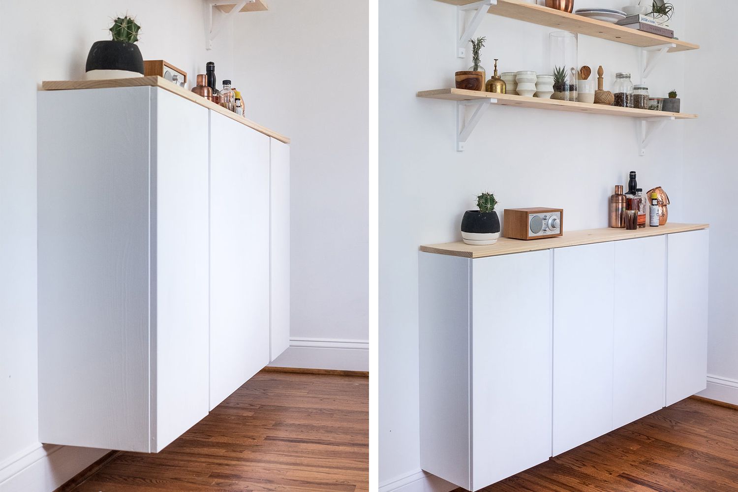 Ivar Kitchen Cabinet Hack