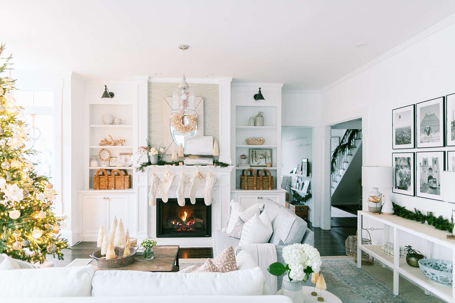 white christmas decor ideas