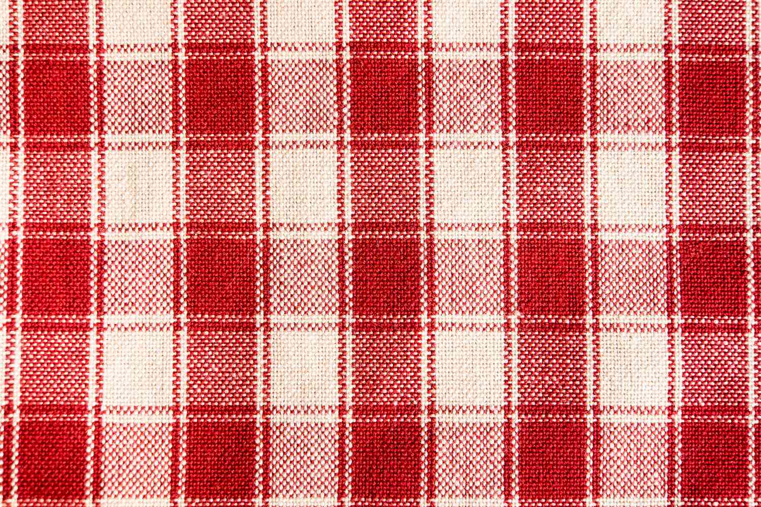 Gingham fabric