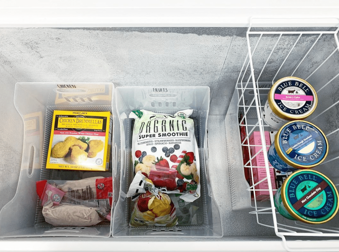 18 consejos para mantener organizado el congelador
