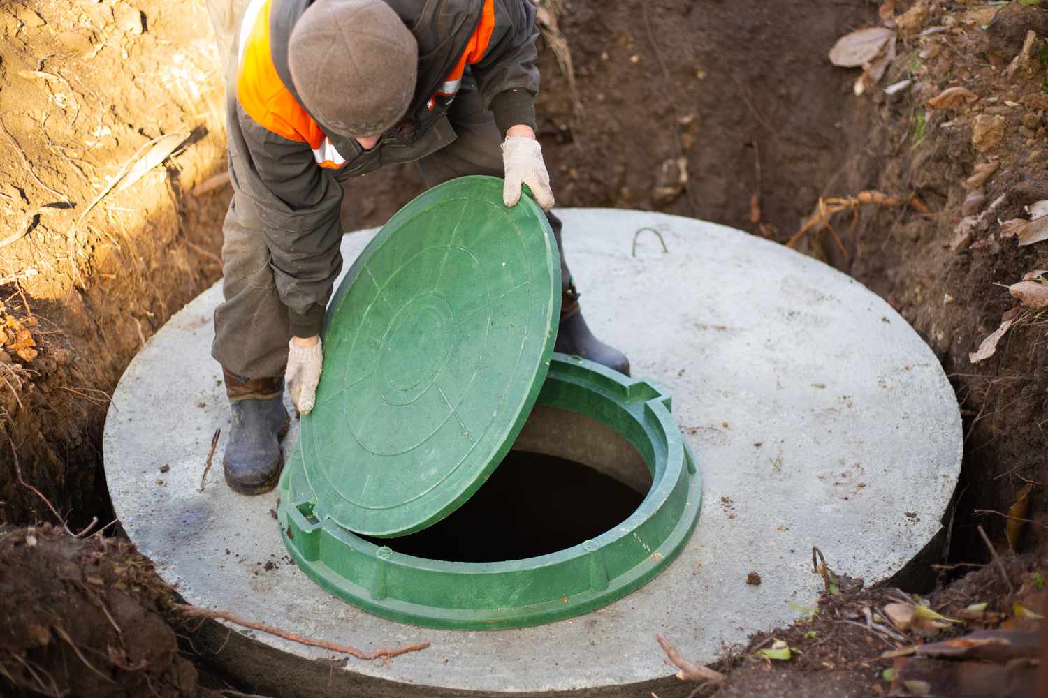 Wie funktioniert ein Sickerwassertank?